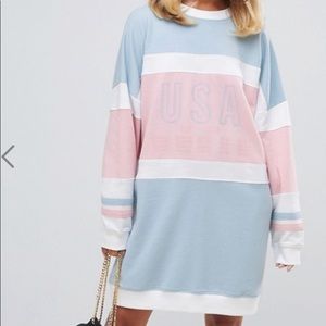 ASOS Oversized USA Sweatshirt
